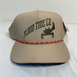 NEW Flood Tide Co. Performance hat crab rope